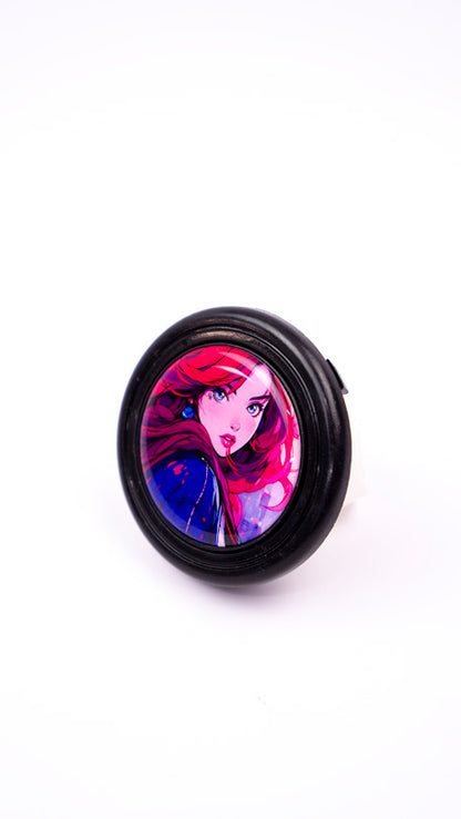 Grip Royal - Horn Button - Redhead