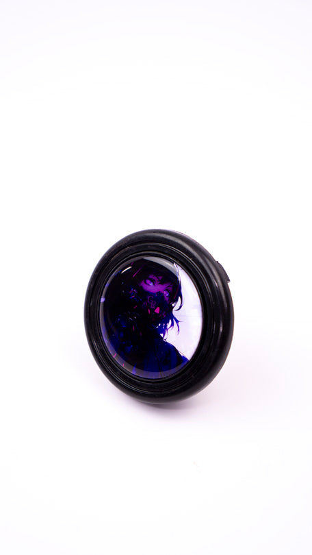 Grip Royal - Horn Button - Vaporwave Chick