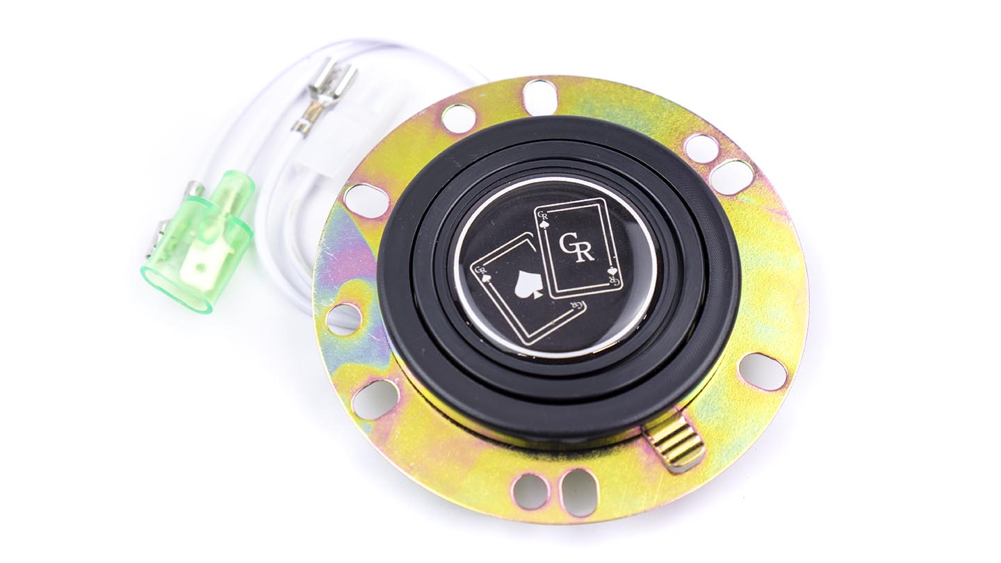 Grip Royal - Horn Button - Blackjack - Black