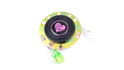 Grip Royal - Horn Button - Heart - Pink