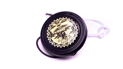 Grip Royal - Horn Button - UFO Abduction - Gold
