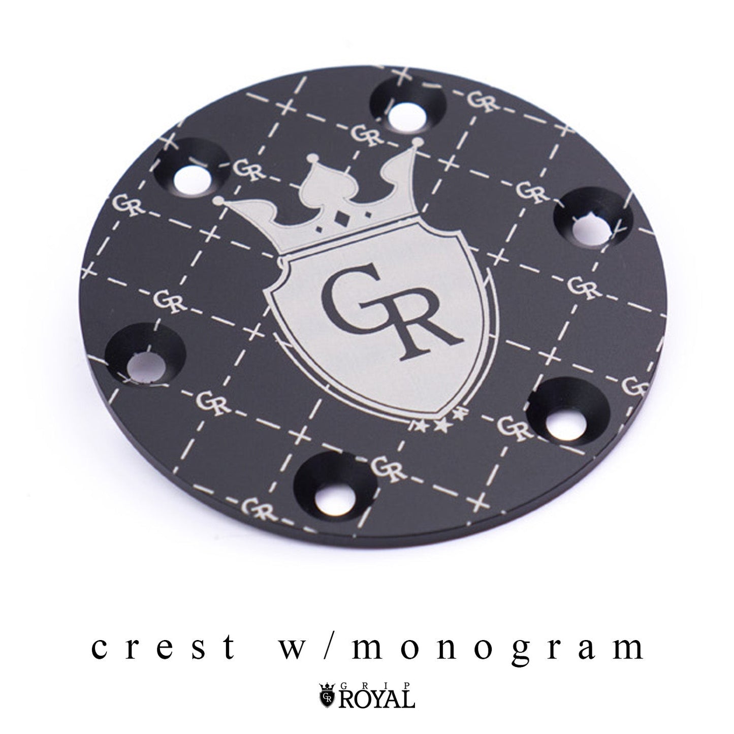 Grip Royal - Horn Delete Plate Kit - Black