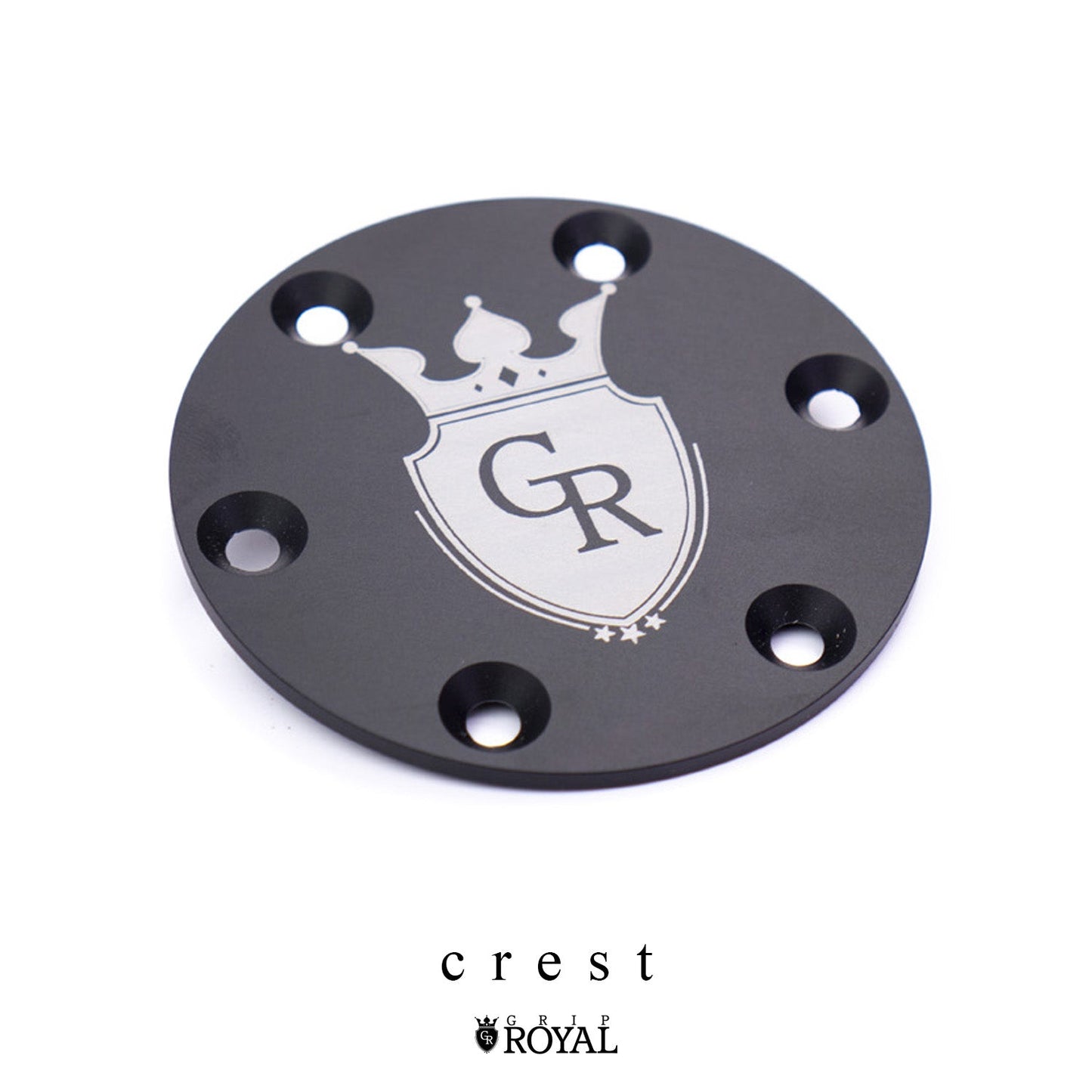 Grip Royal - Horn Delete Plate Kit - Black