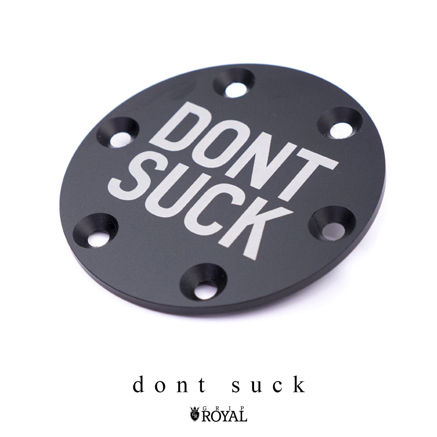 Grip Royal - Horn Delete Plate Kit - Black