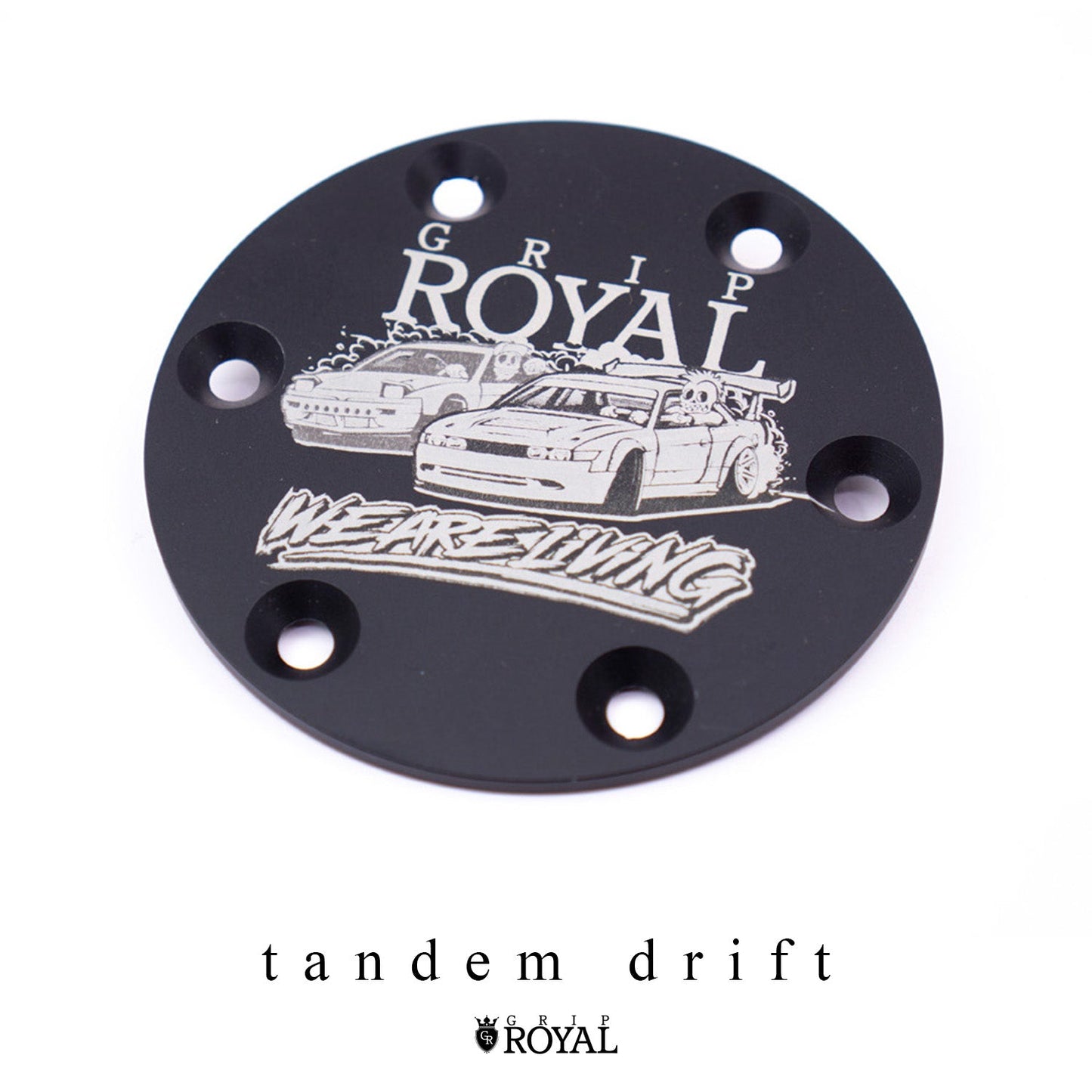 Grip Royal - Horn Delete Plate Kit - Black