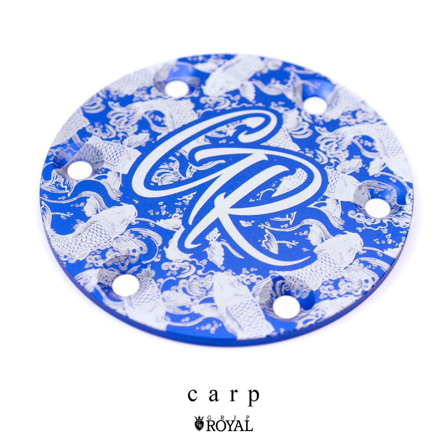 Grip Royal - Horn Delete Plate Kit - Blue