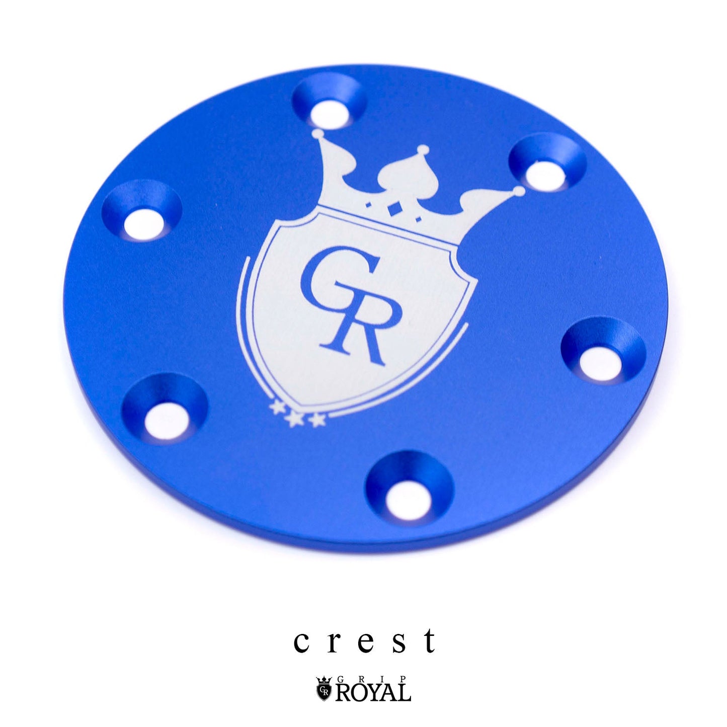 Grip Royal - Horn Delete Plate Kit - Blue