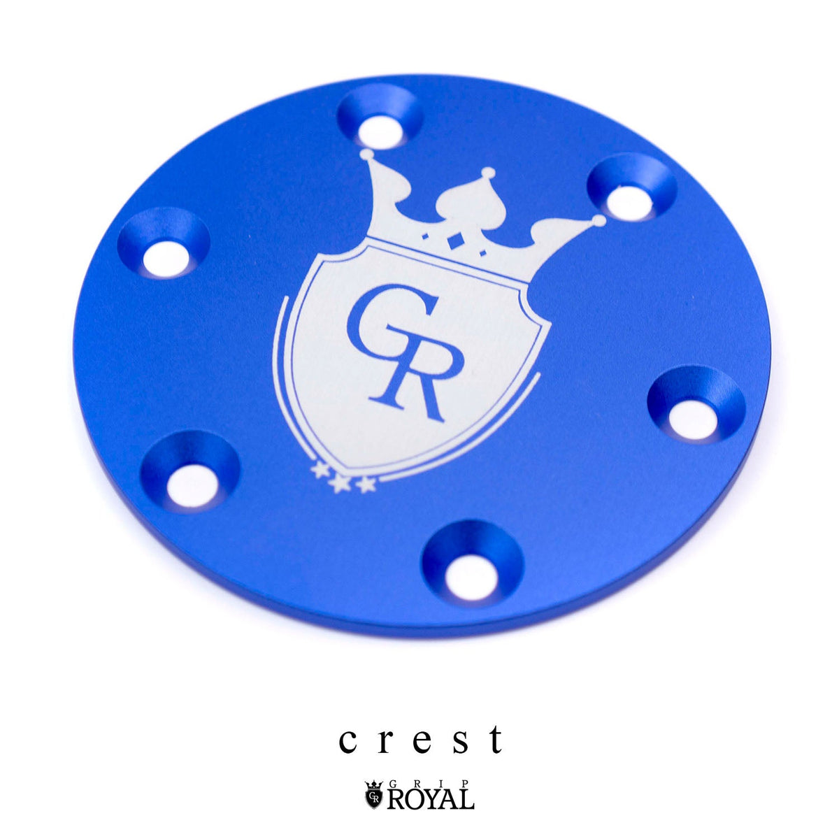Horn Delete Plate Kit - Blue