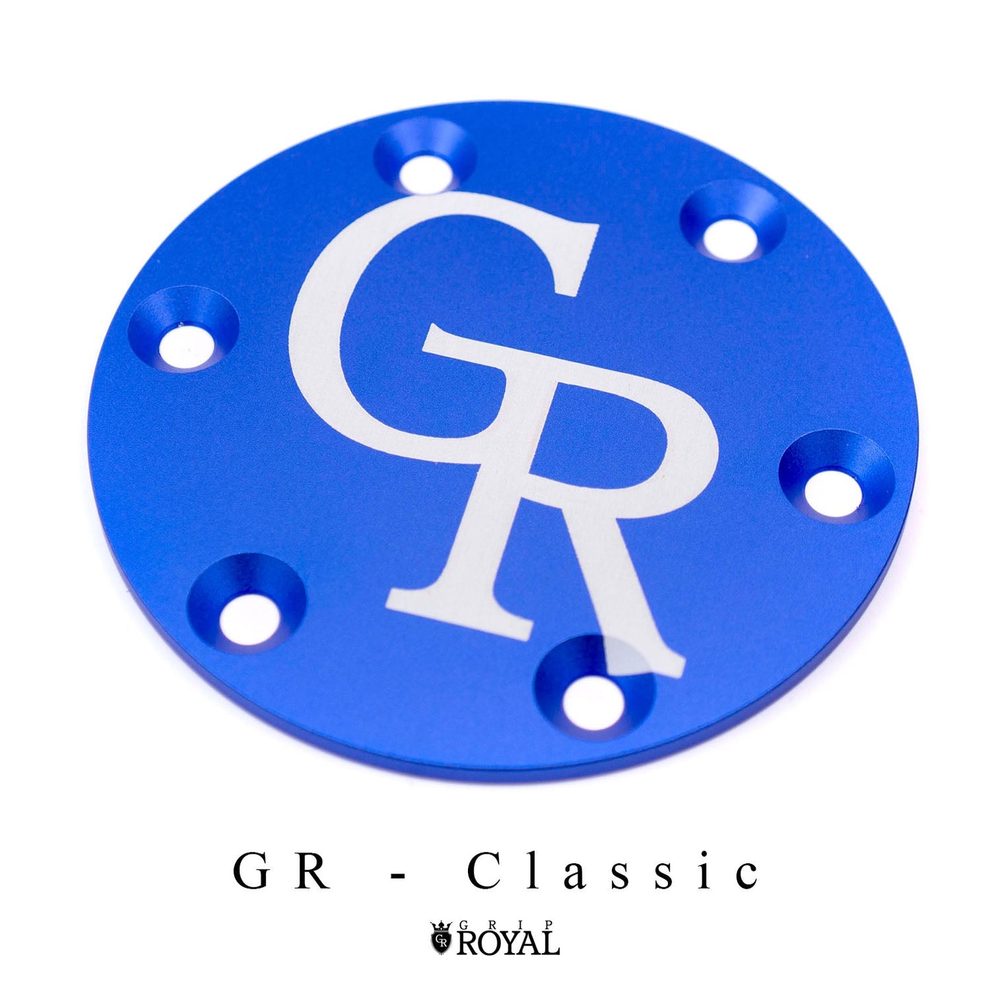 Grip Royal - Horn Delete Plate Kit - Blue