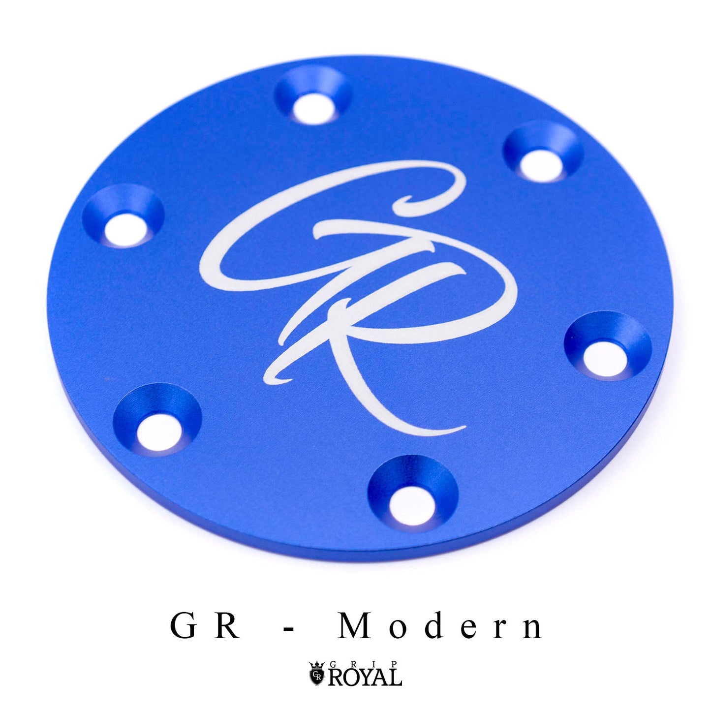 Grip Royal - Horn Delete Plate Kit - Blue