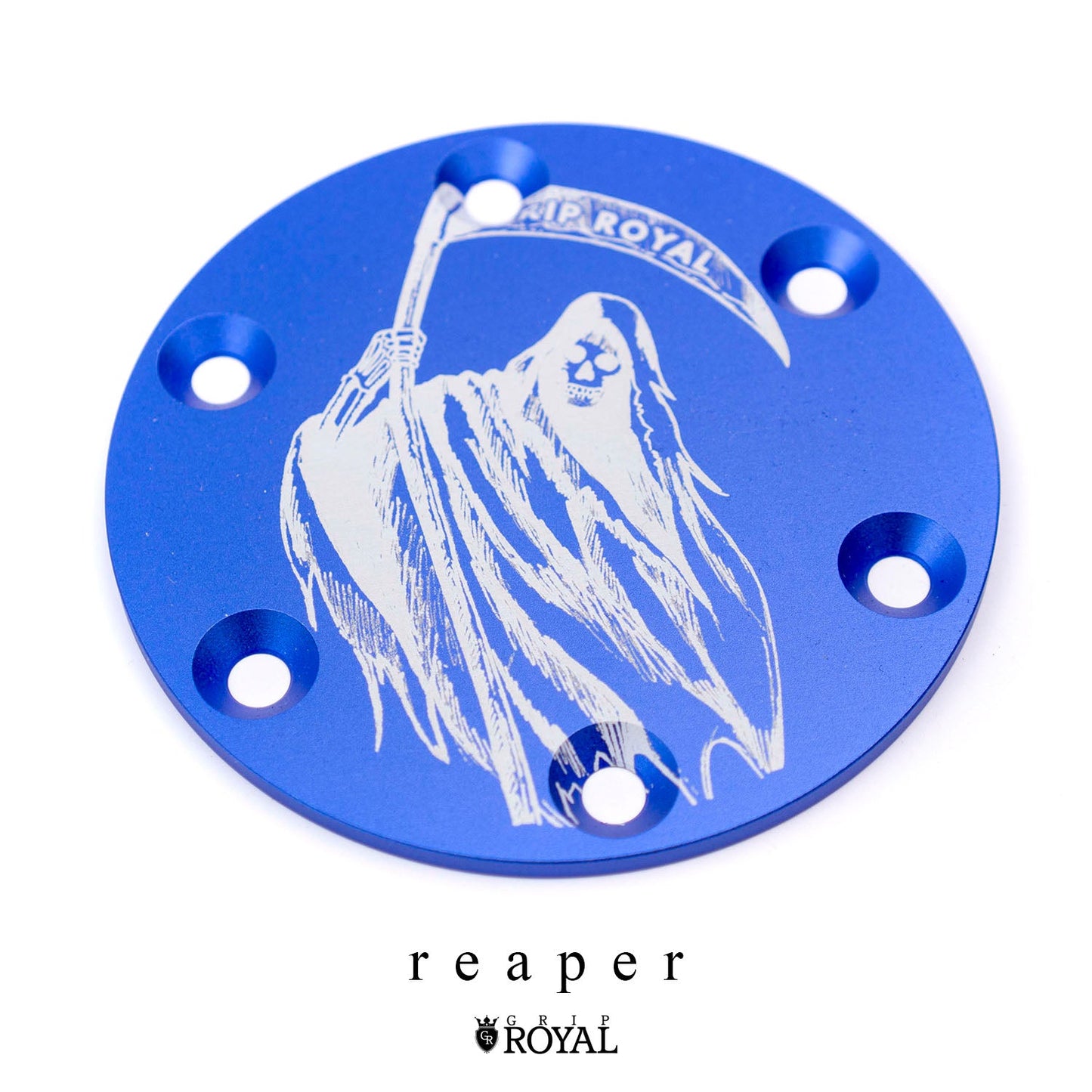 Grip Royal - Horn Delete Plate Kit - Blue