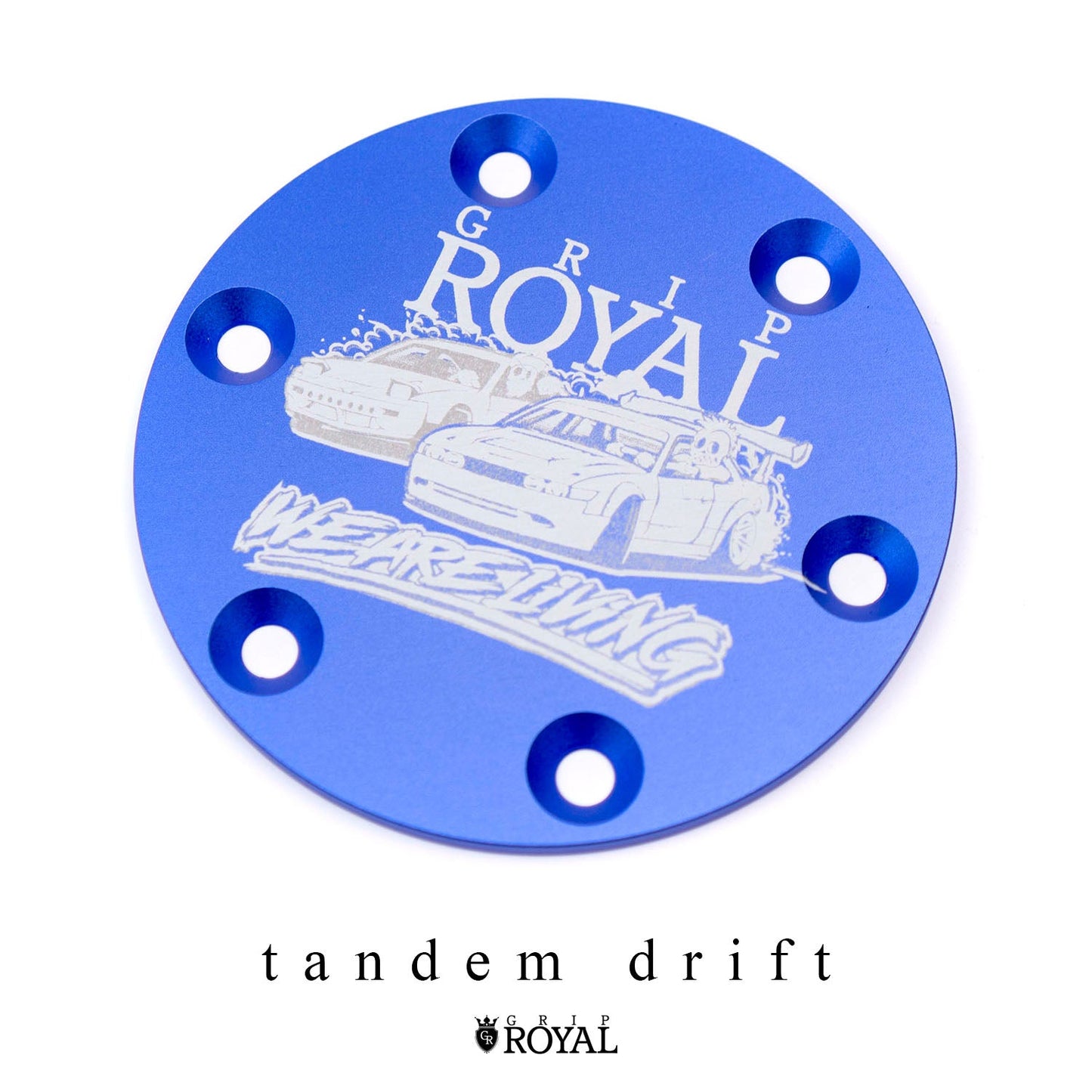 Grip Royal - Horn Delete Plate Kit - Blue