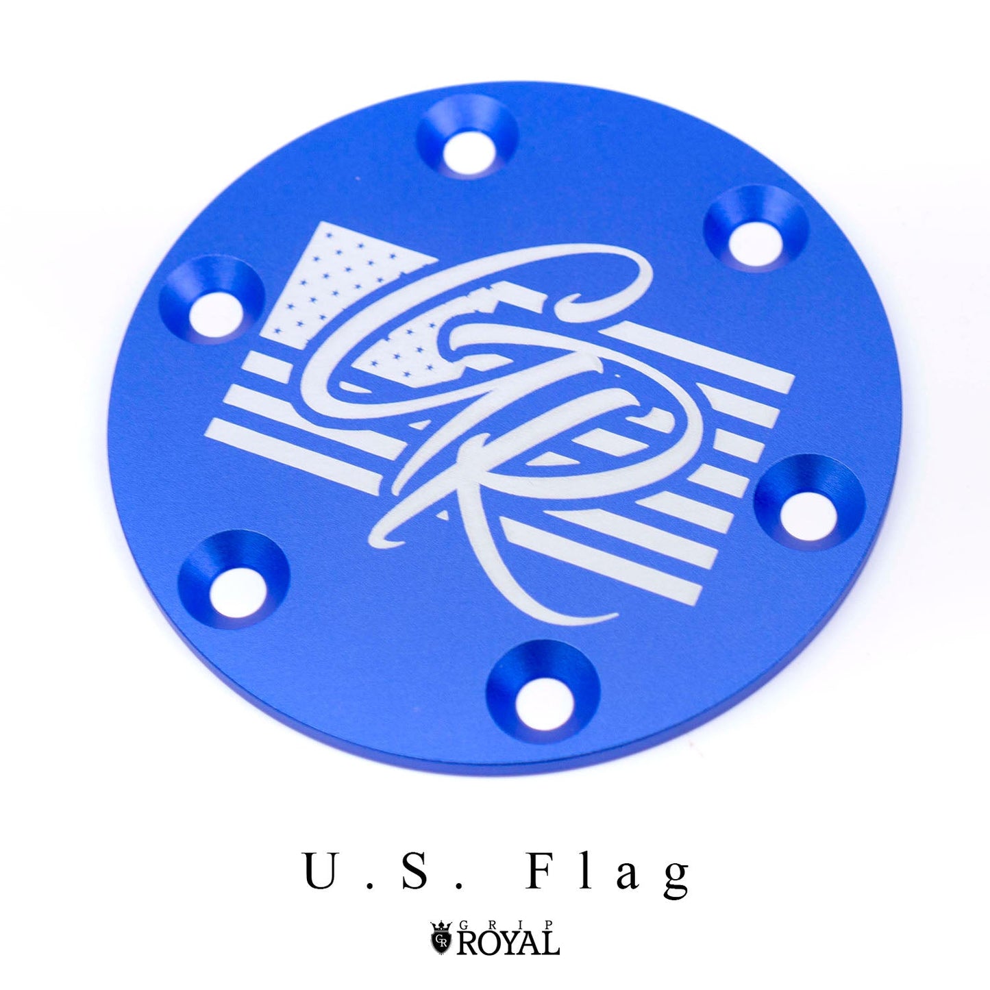 Grip Royal - Horn Delete Plate Kit - Blue