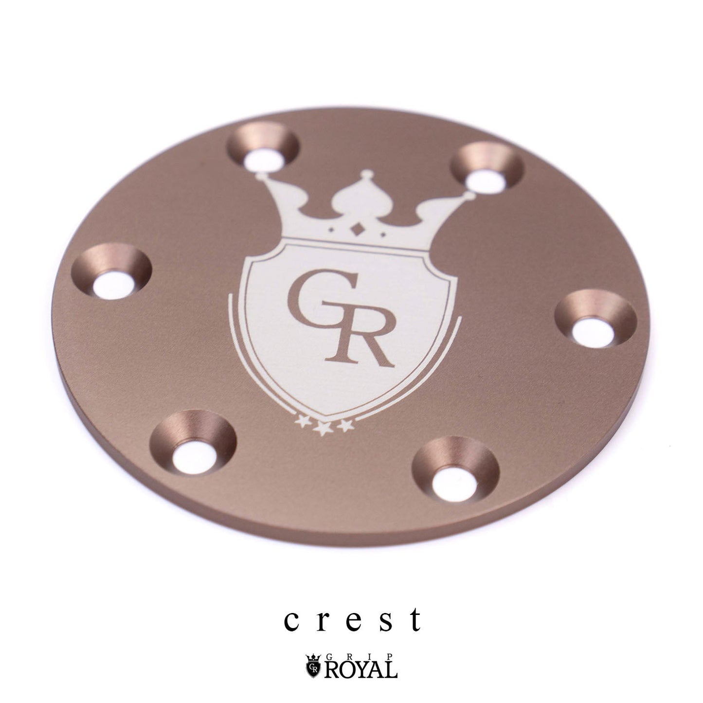 Grip Royal - Horn Delete Plate Kit - Brown