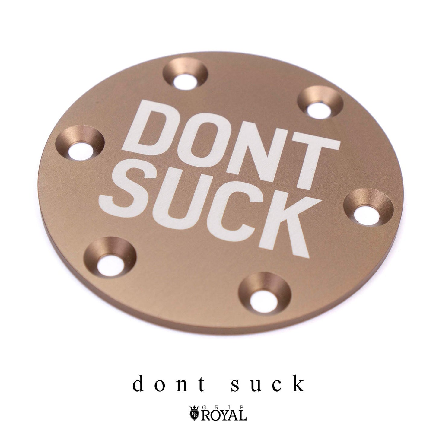 Grip Royal - Horn Delete Plate Kit - Brown