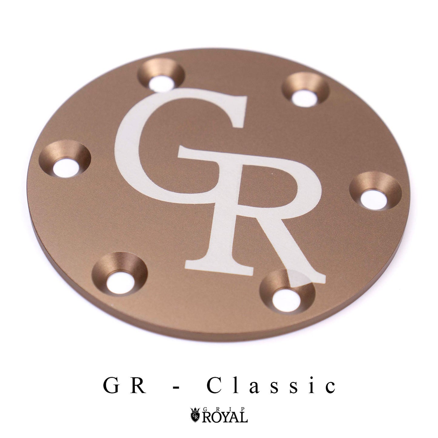 Grip Royal - Horn Delete Plate Kit - Brown