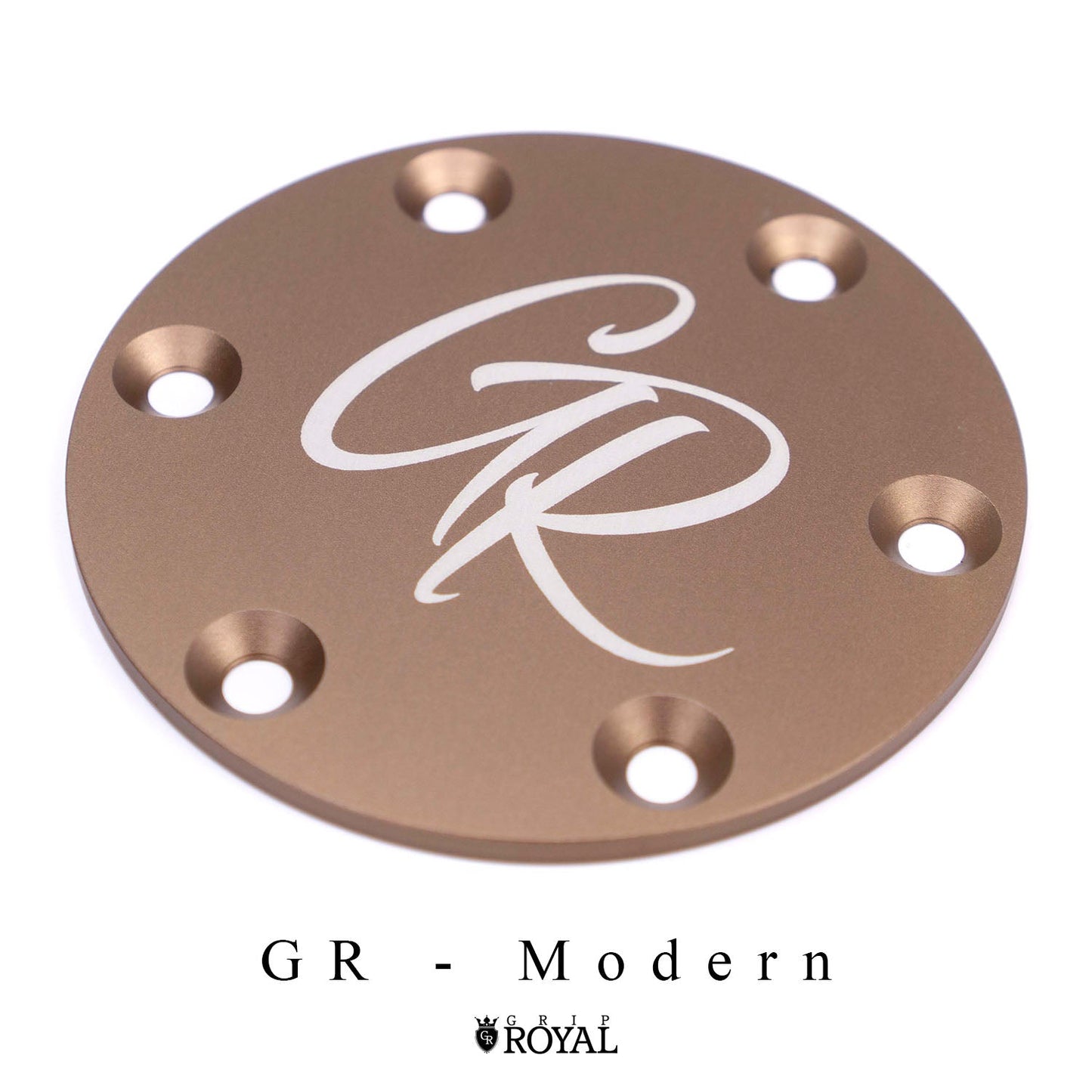 Grip Royal - Horn Delete Plate Kit - Brown