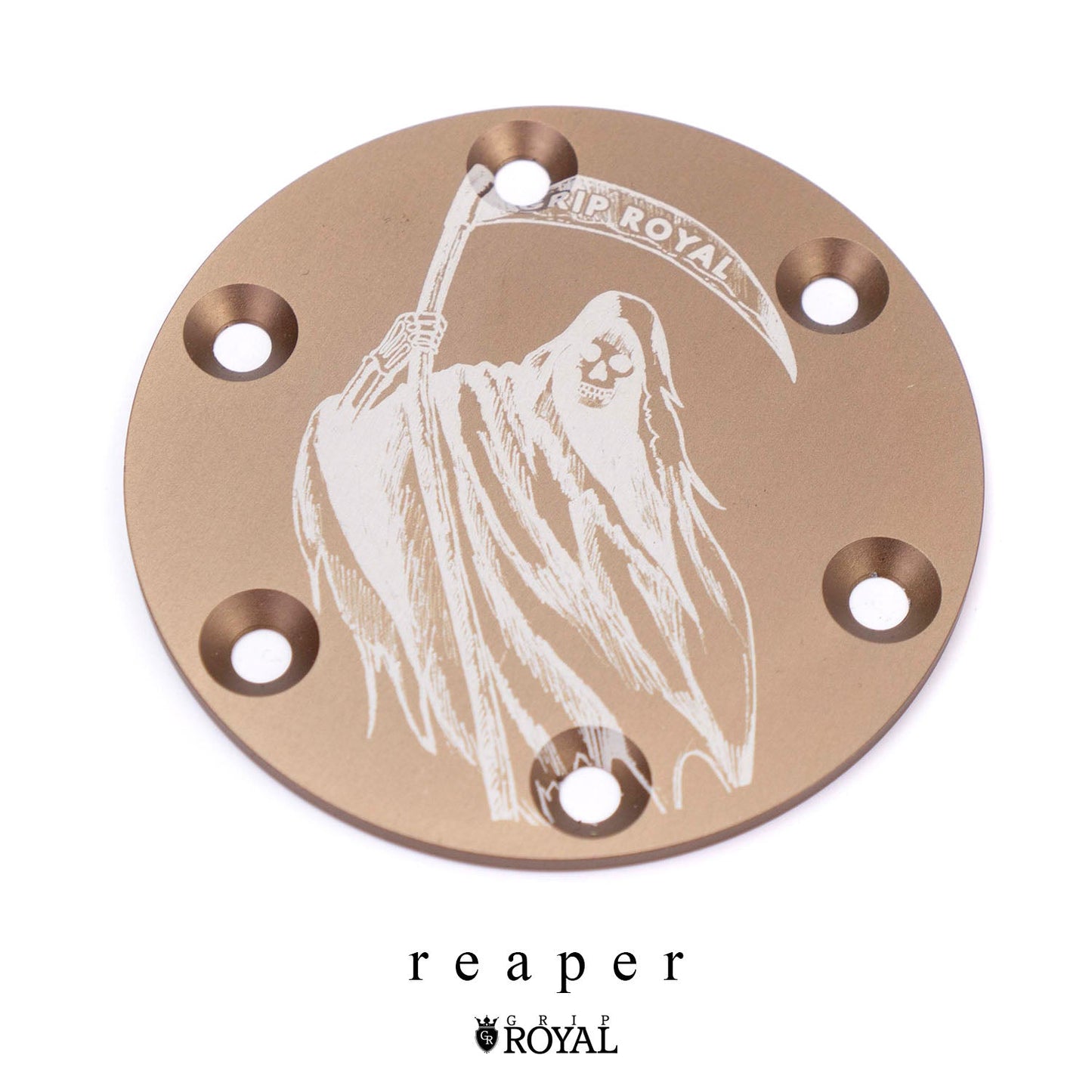 Grip Royal - Horn Delete Plate Kit - Brown