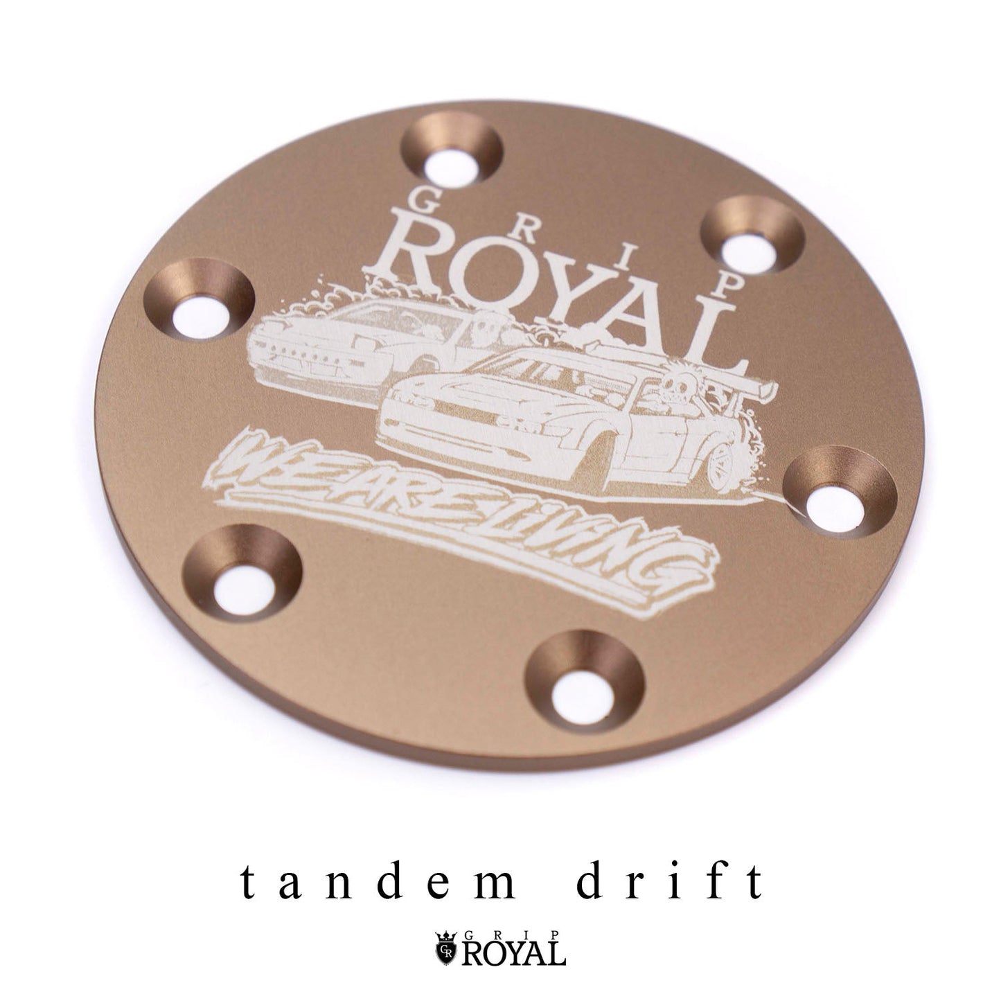 Grip Royal - Horn Delete Plate Kit - Brown