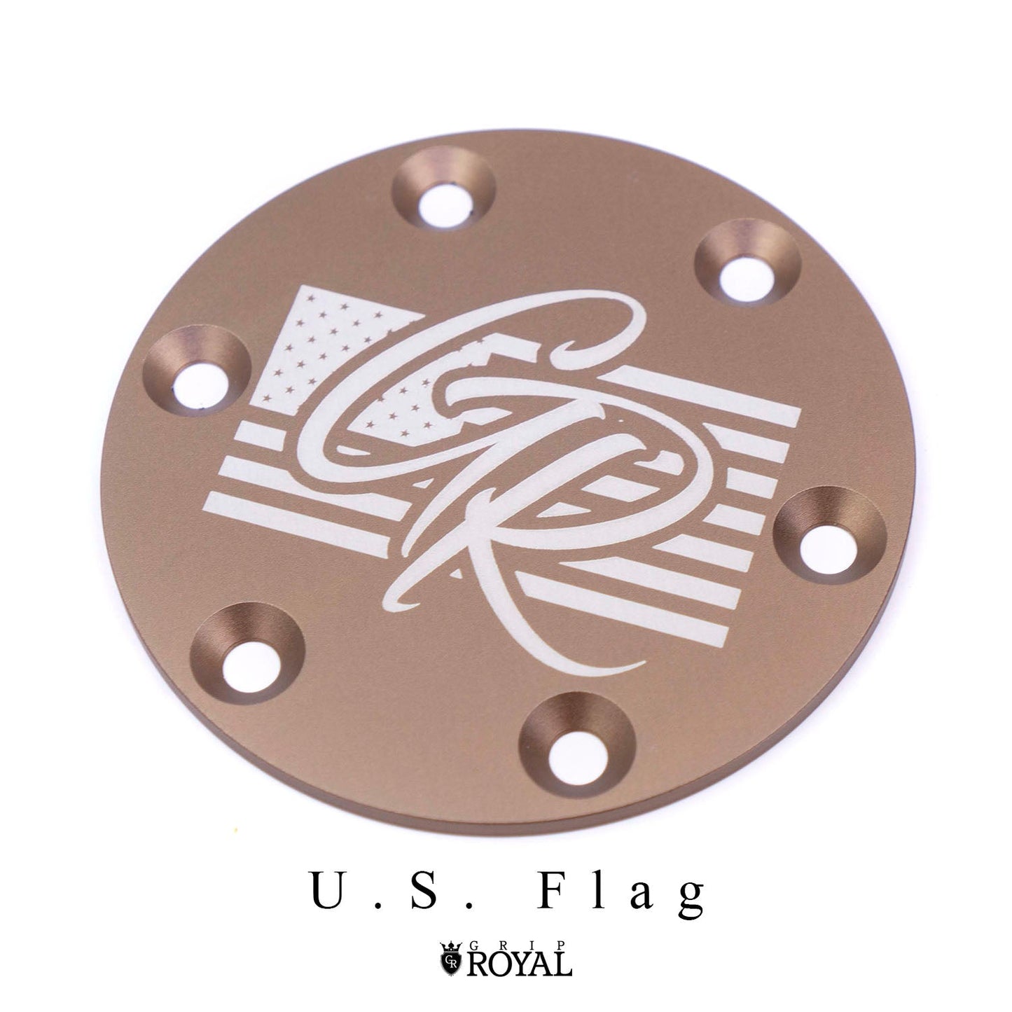 Grip Royal - Horn Delete Plate Kit - Brown