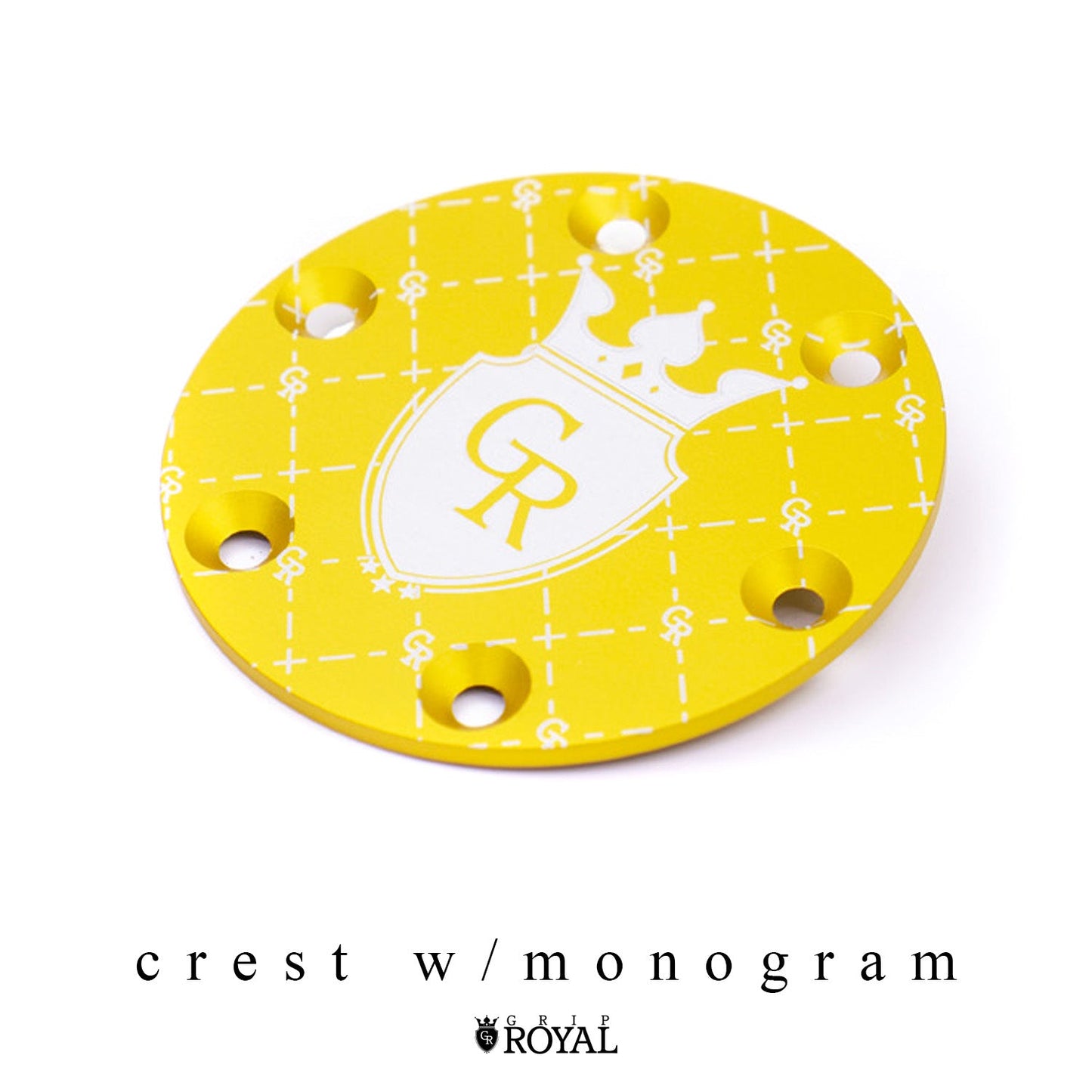 Grip Royal - Horn Delete Plate Kit - Gold
