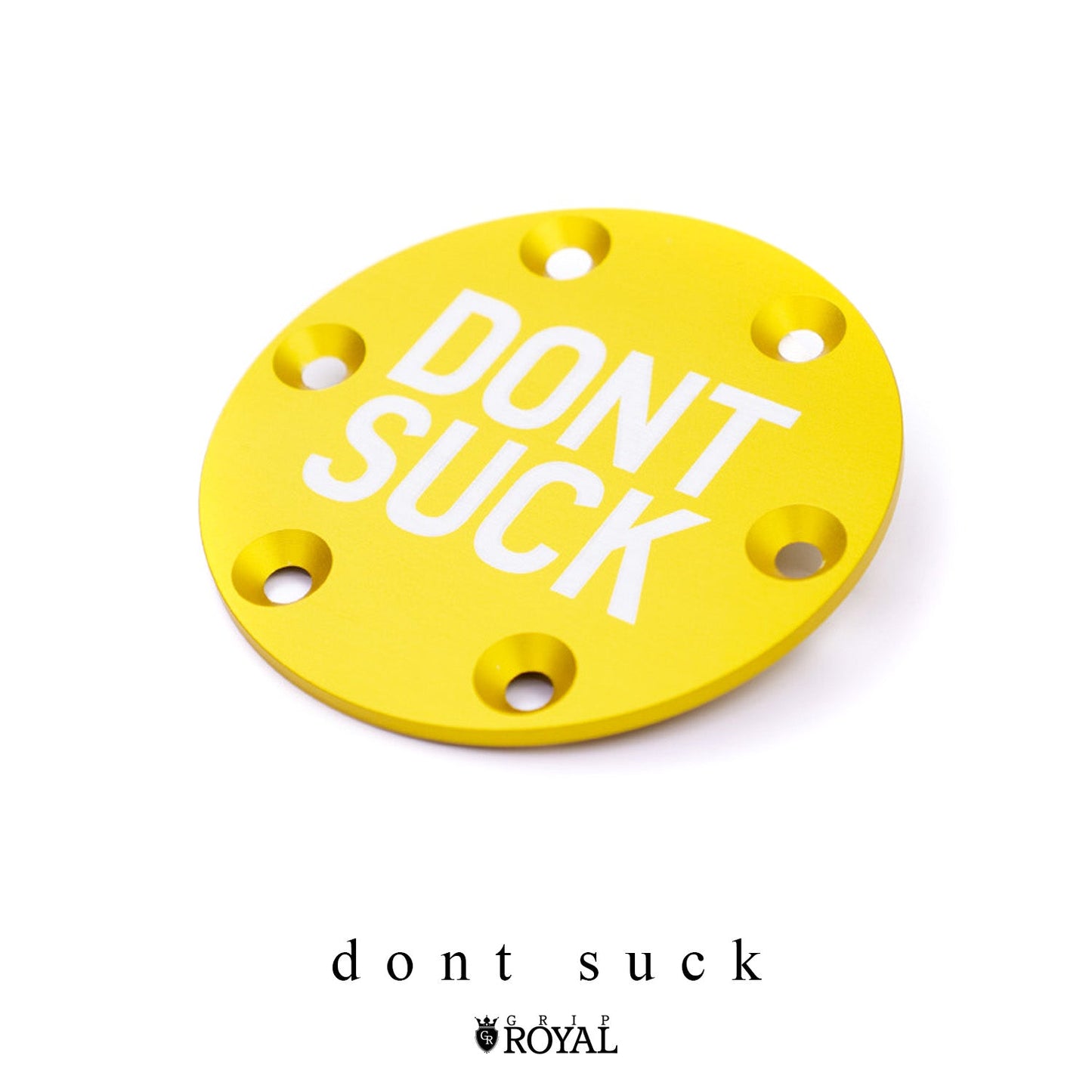 Grip Royal - Horn Delete Plate Kit - Gold