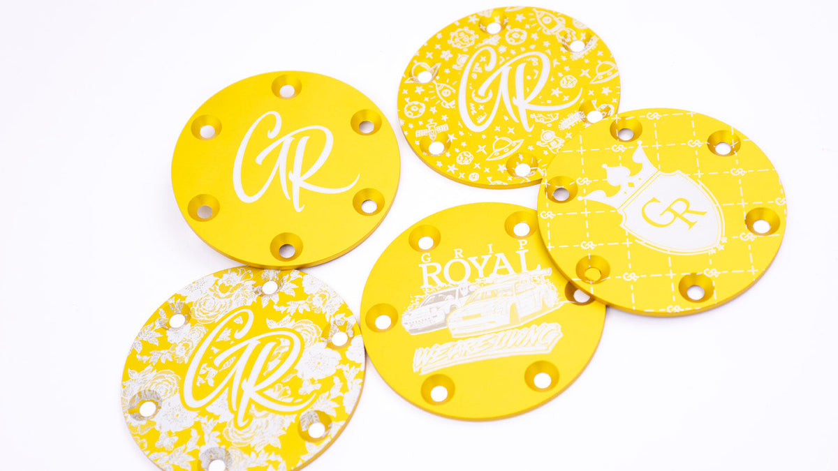 Horn Delete Plate Kit - Gold