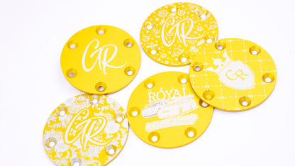 Horn Delete Plate Kit - Gold