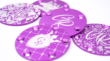 Horn Delete Plate Kit - Purple