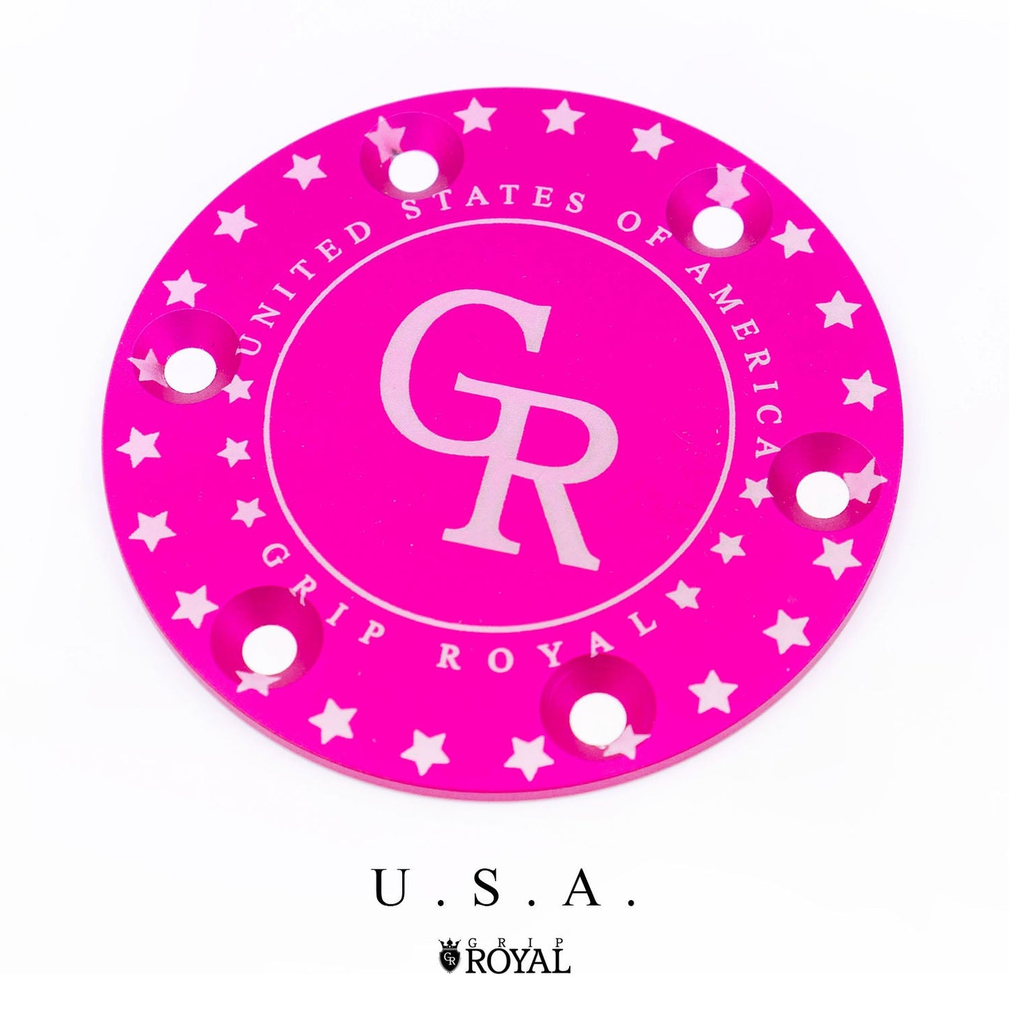 Grip Royal - Horn Delete Plate Kit - Pink