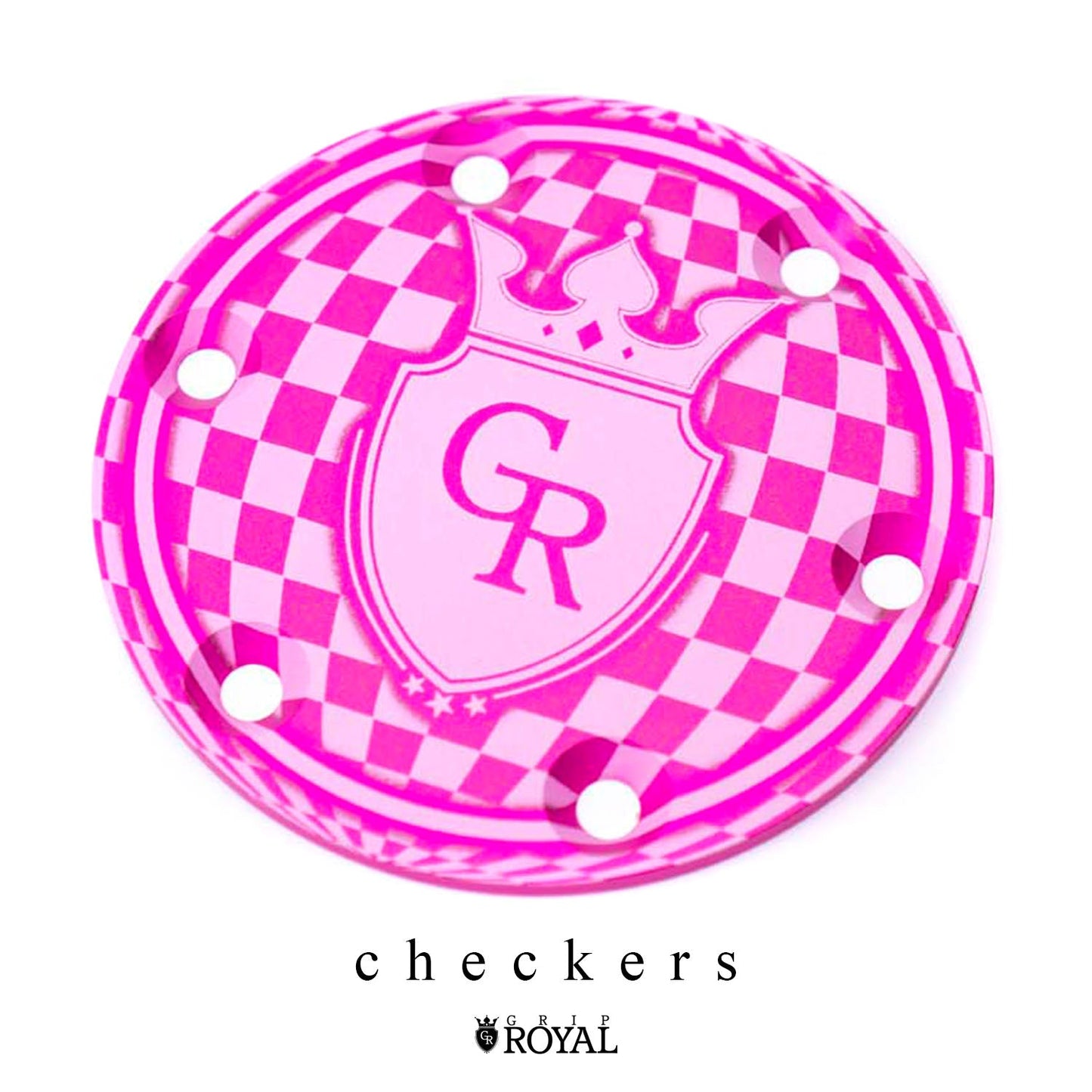 Grip Royal - Horn Delete Plate Kit - Pink