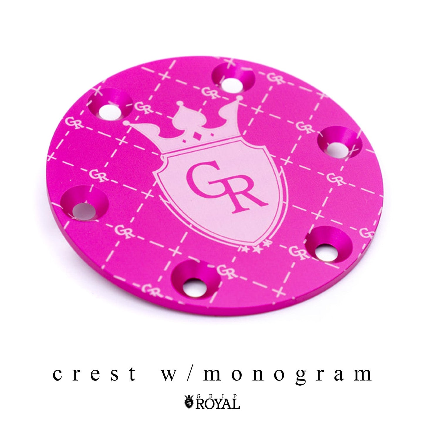 Grip Royal - Horn Delete Plate Kit - Pink