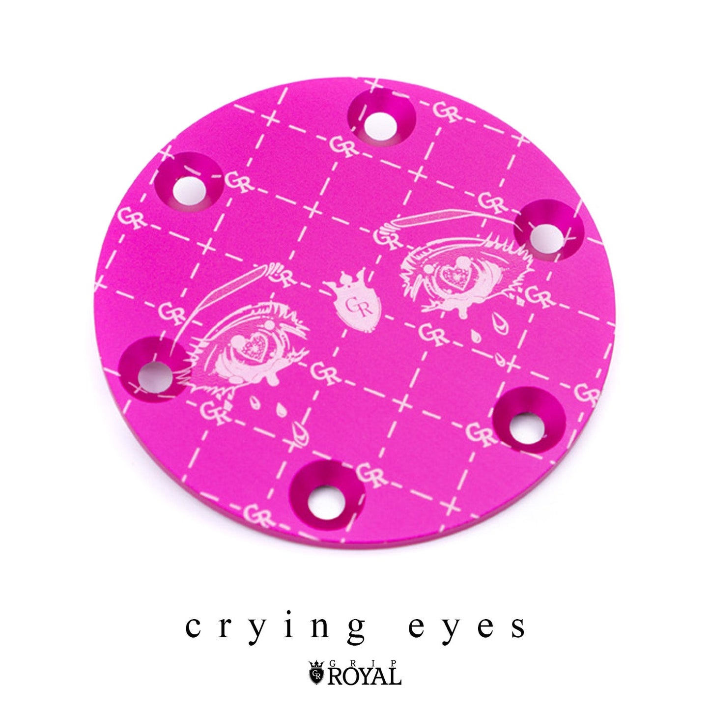 Grip Royal - Horn Delete Plate Kit - Pink