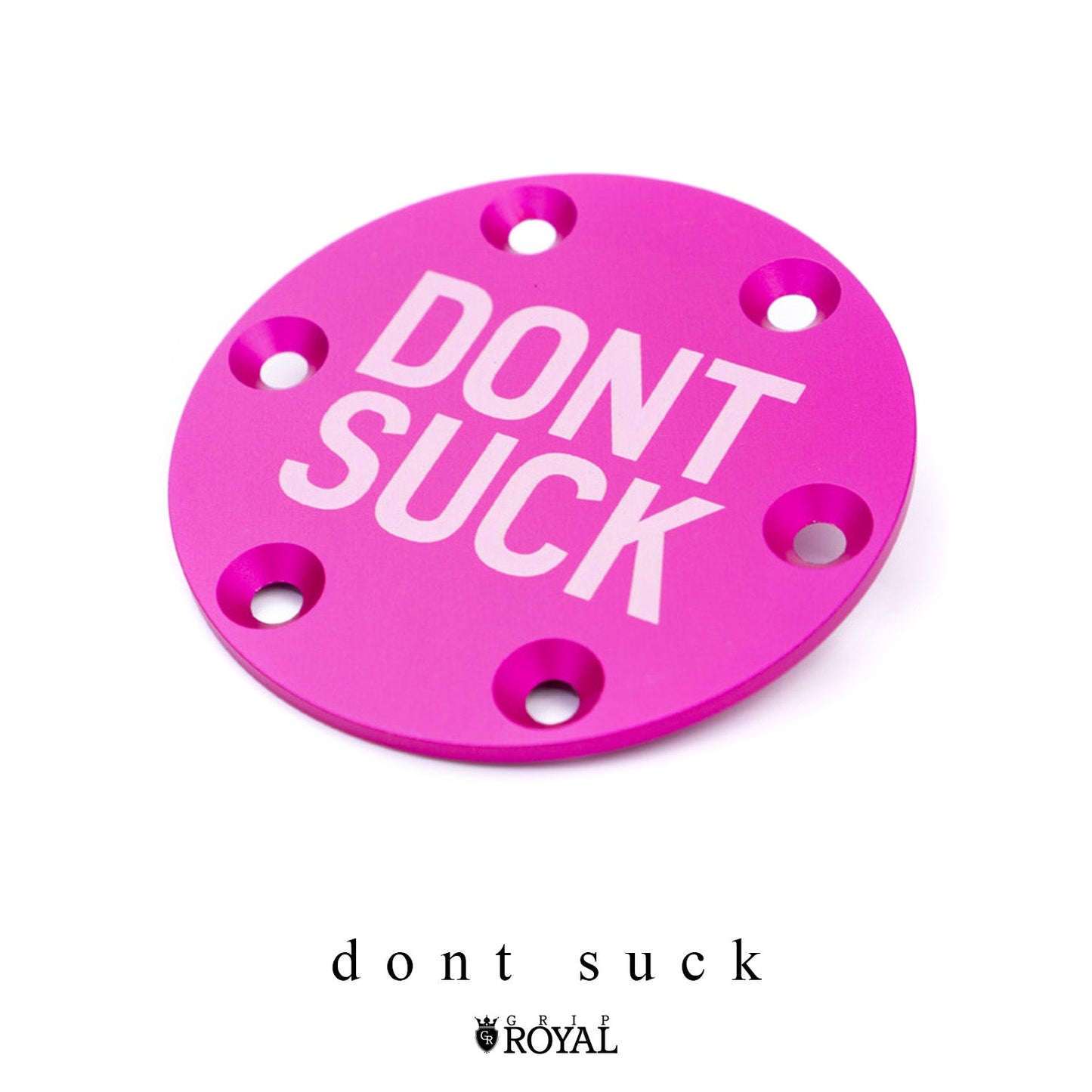 Grip Royal - Horn Delete Plate Kit - Pink