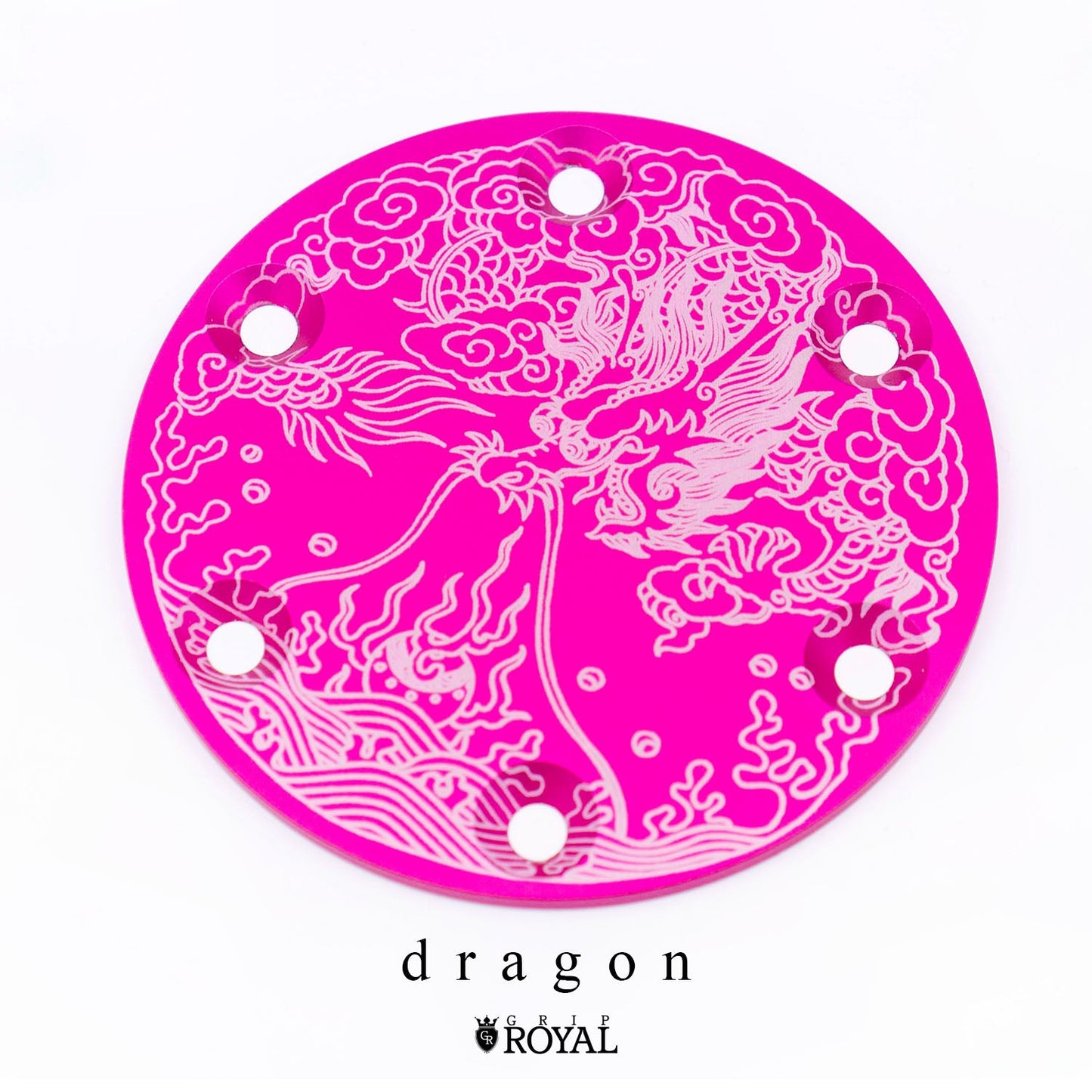 Grip Royal - Horn Delete Plate Kit - Pink