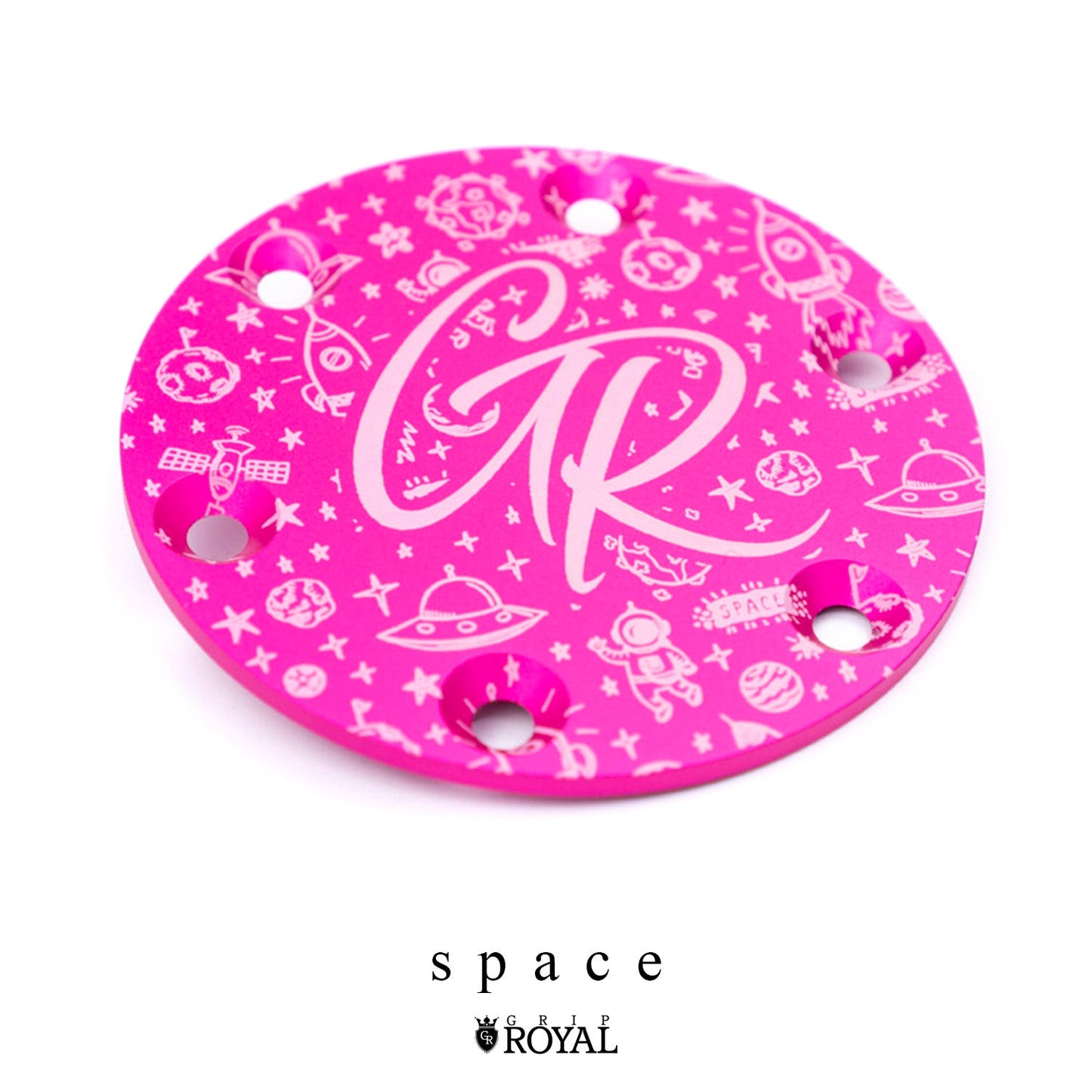 Grip Royal - Horn Delete Plate Kit - Pink