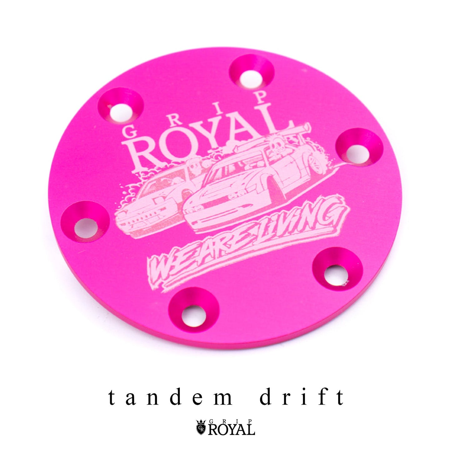 Grip Royal - Horn Delete Plate Kit - Pink