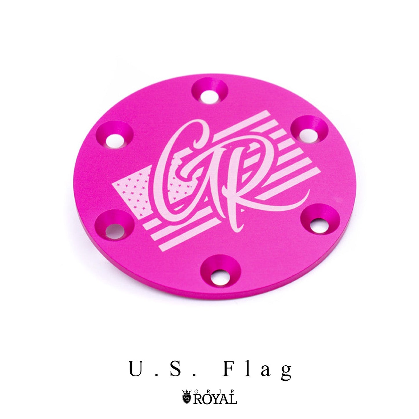 Grip Royal - Horn Delete Plate Kit - Pink