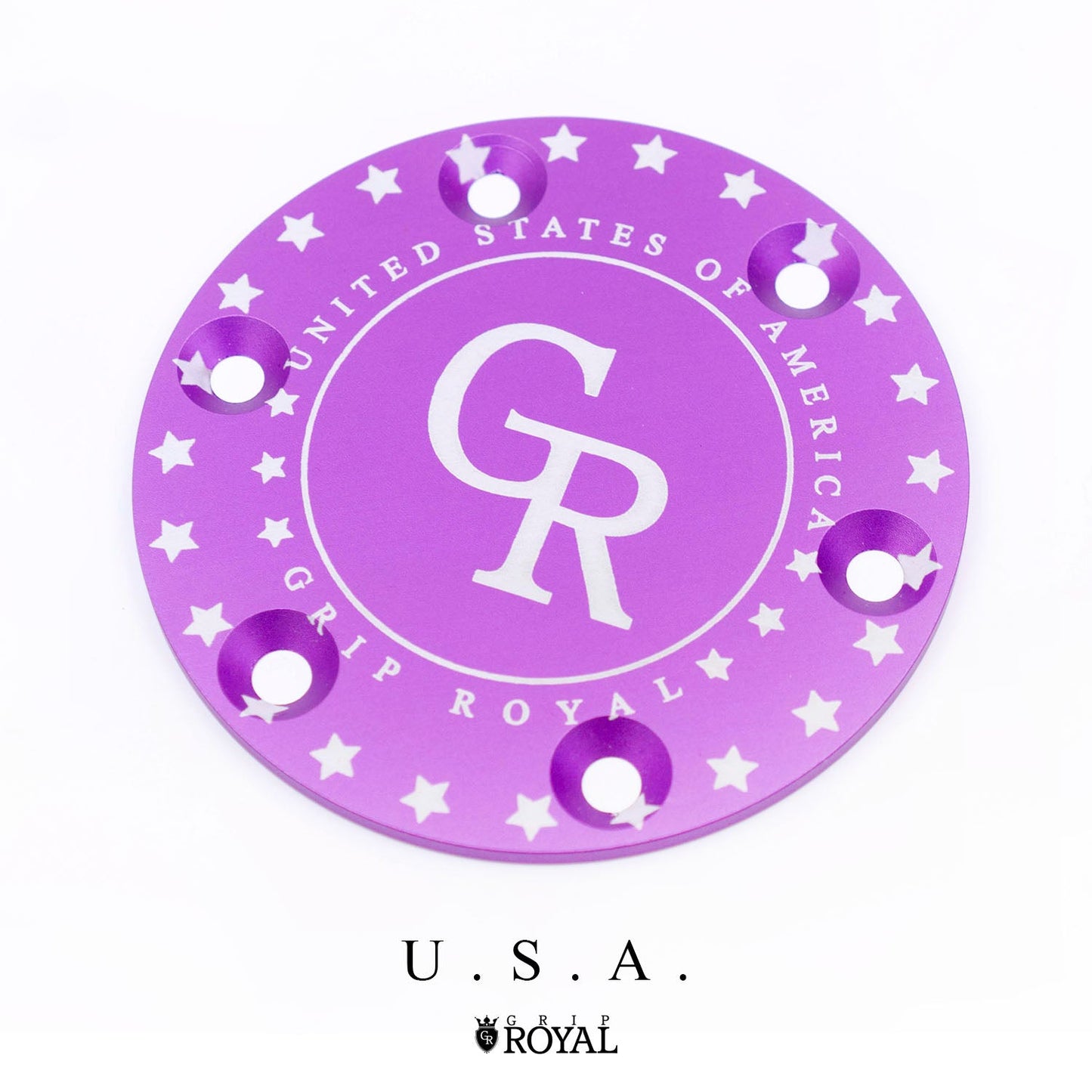Grip Royal - Horn Delete Plate Kit - Purple