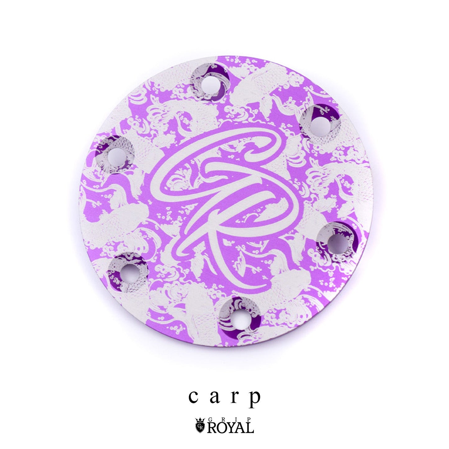 Grip Royal - Horn Delete Plate Kit - Purple