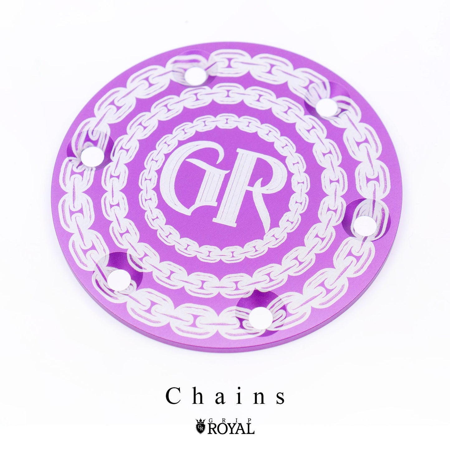 Grip Royal - Horn Delete Plate Kit - Purple