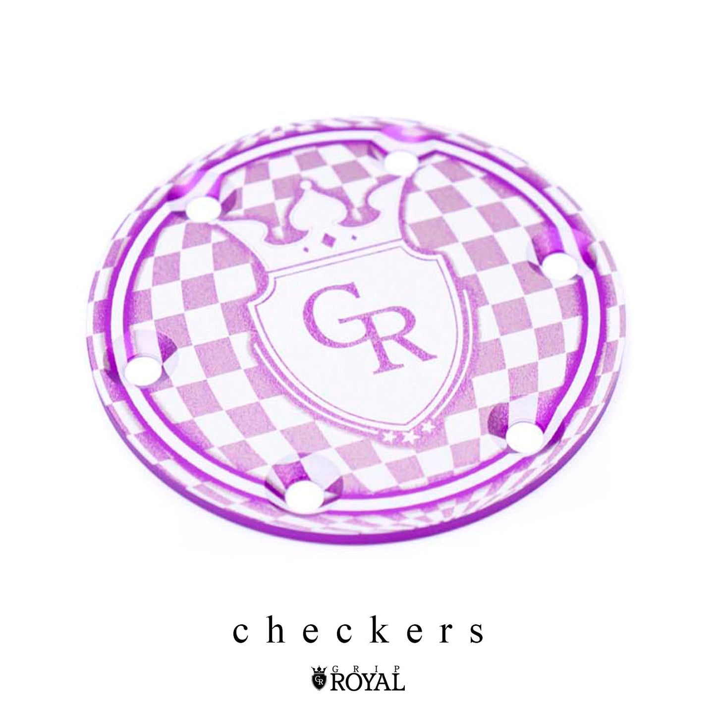 Grip Royal - Horn Delete Plate Kit - Purple