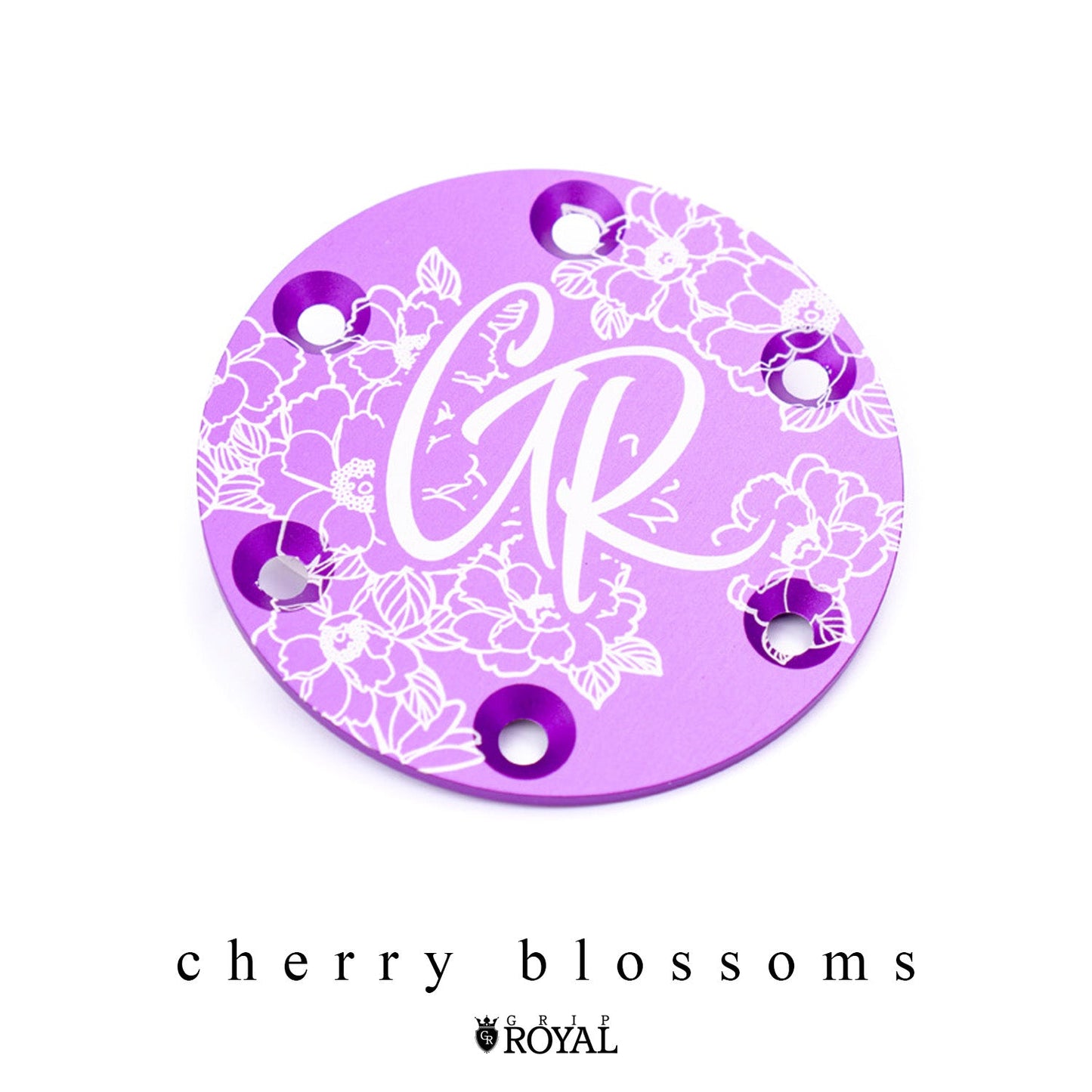 Grip Royal - Horn Delete Plate Kit - Purple