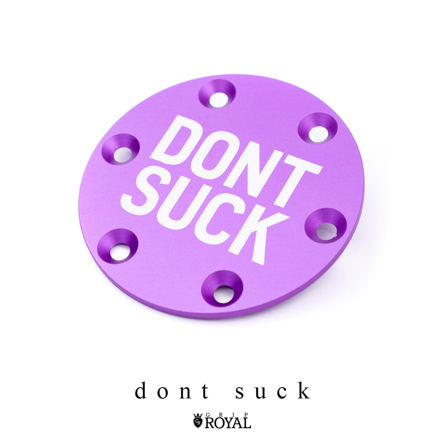 Grip Royal - Horn Delete Plate Kit - Purple