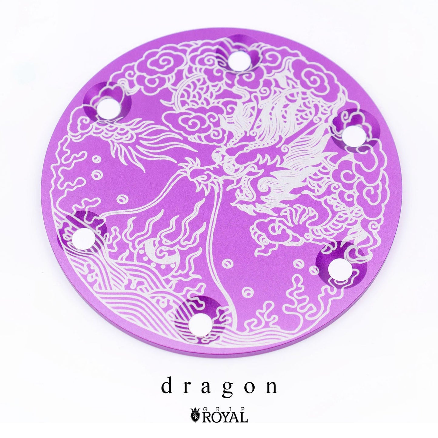 Grip Royal - Horn Delete Plate Kit - Purple