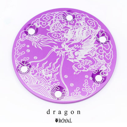Horn Delete Plate Kit - Purple