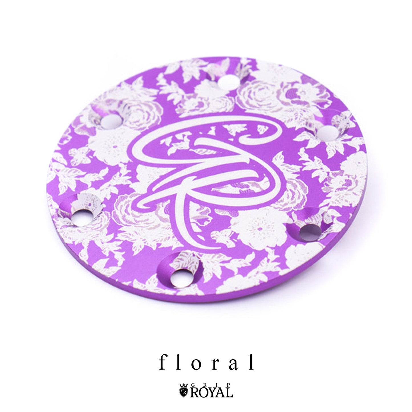 Grip Royal - Horn Delete Plate Kit - Purple