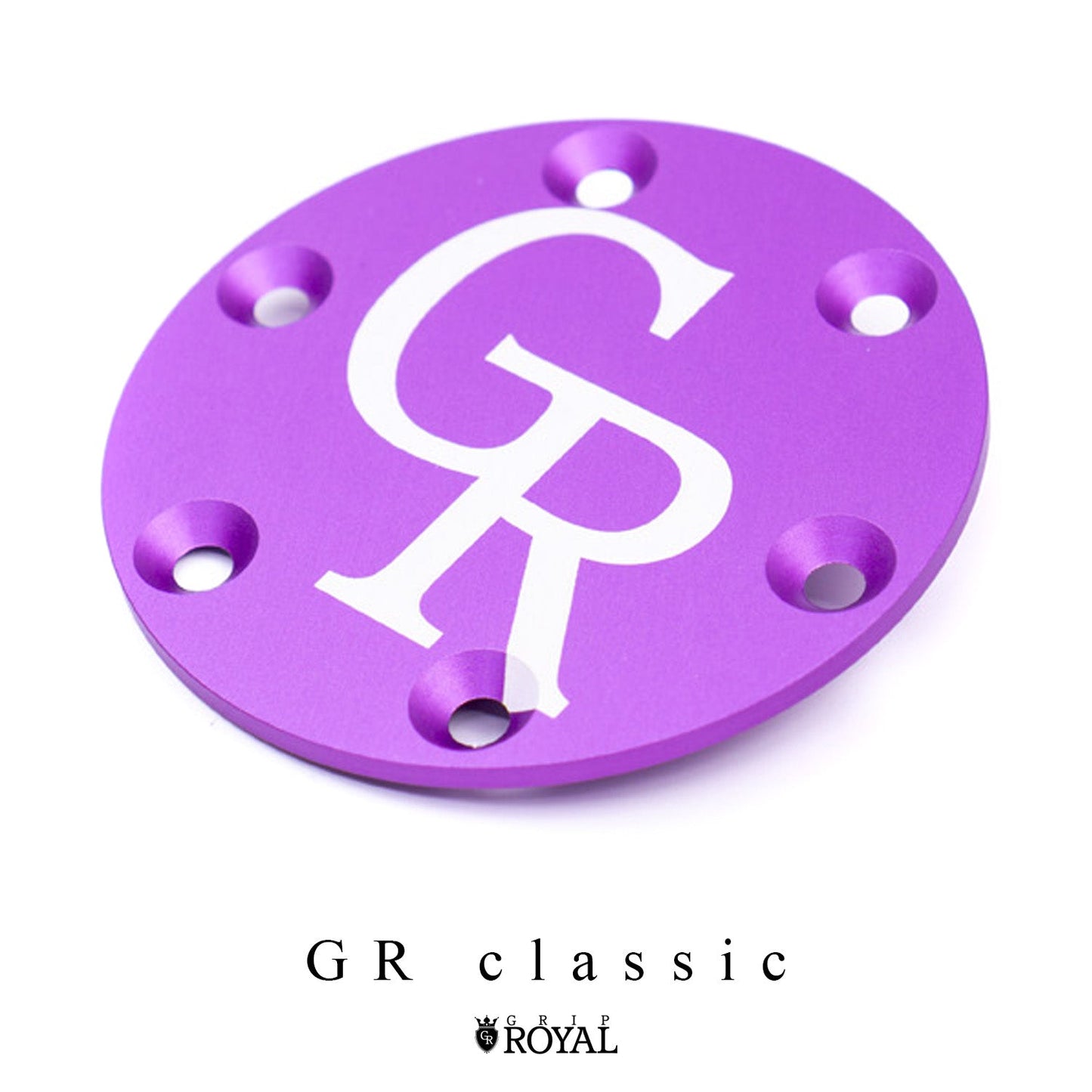 Grip Royal - Horn Delete Plate Kit - Purple