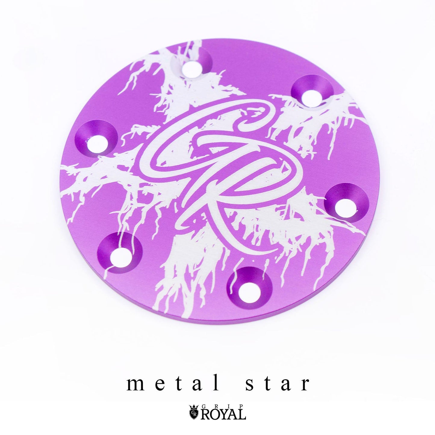 Grip Royal - Horn Delete Plate Kit - Purple