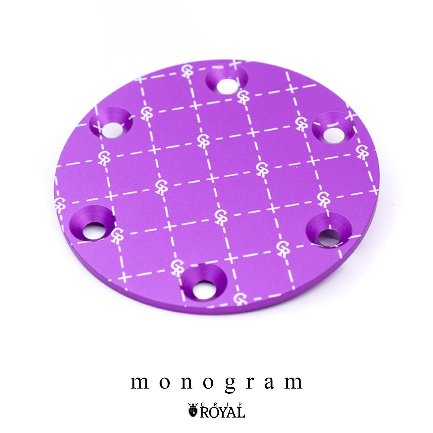 Grip Royal - Horn Delete Plate Kit - Purple